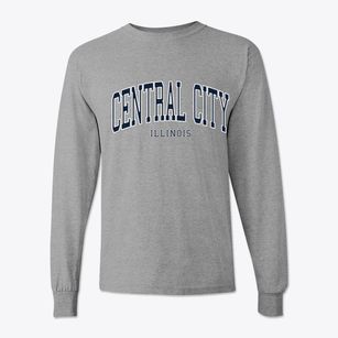 Central City Illinois Traditional Classic Long Sleeve T-Shirt