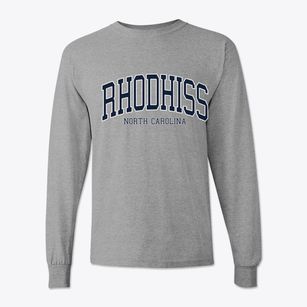 Rhodhiss North Carolina Traditional Classic Long Sleeve T-Shirt