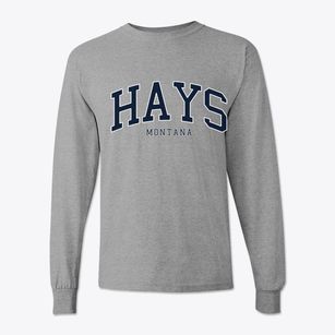 Hays Montana Traditional Classic Long Sleeve T-Shirt