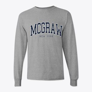 Mcgraw New York Traditional Classic Long Sleeve T-Shirt
