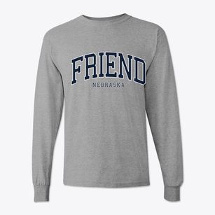 Friend Nebraska Traditional Classic Long Sleeve T-Shirt