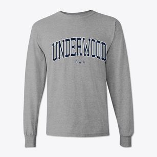 Underwood Iowa Traditional Classic Long Sleeve T-Shirt