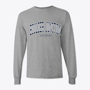 Boulder Junction Wisconsin Traditional Classic Long Sleeve T-Shirt