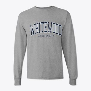 Whitewood South Dakota Traditional Classic Long Sleeve T-Shirt