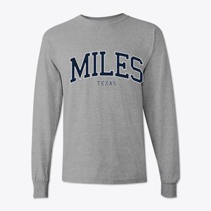 Miles Texas Traditional Classic Long Sleeve T-Shirt