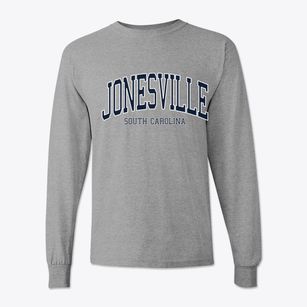 Jonesville South Carolina Traditional Classic Long Sleeve T-Shirt