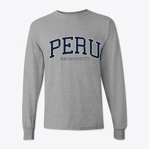 Peru Massachusetts Traditional Classic Long Sleeve T-Shirt
