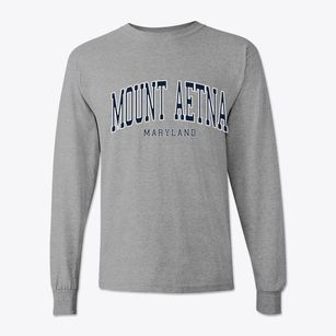 Mount Aetna Maryland Traditional Classic Long Sleeve T-Shirt