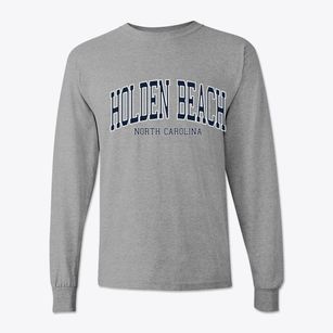 Holden Beach North Carolina Traditional Classic Long Sleeve T-Shirt
