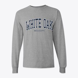 White Oak Mississippi Traditional Classic Long Sleeve T-Shirt