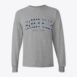 Harbor Hills New York Traditional Classic Long Sleeve T-Shirt