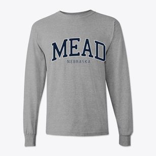 Mead Nebraska Traditional Classic Long Sleeve T-Shirt