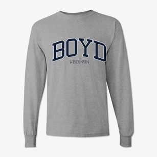 Boyd Wisconsin Traditional Classic Long Sleeve T-Shirt