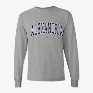 Alexandria Ohio Traditional Classic Long Sleeve T-Shirt