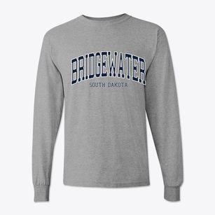 Bridgewater South Dakota Traditional Classic Long Sleeve T-Shirt