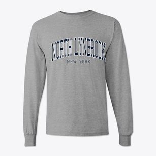 North Lynbrook New York Traditional Classic Long Sleeve T-Shirt