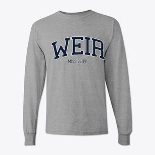 Weir Mississippi Traditional Classic Long Sleeve T-Shirt