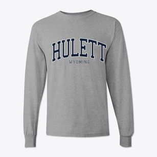 Hulett Wyoming Traditional Classic Long Sleeve T-Shirt