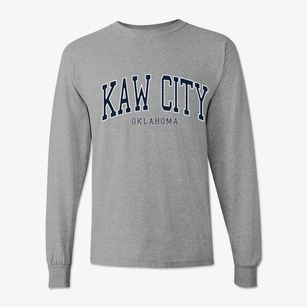 Kaw City Oklahoma Traditional Classic Long Sleeve T-Shirt