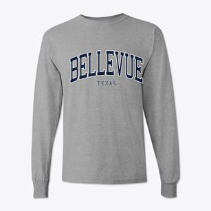 Bellevue Texas Traditional Classic Long Sleeve T-Shirt