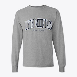 Lyon Mountain New York Traditional Classic Long Sleeve T-Shirt