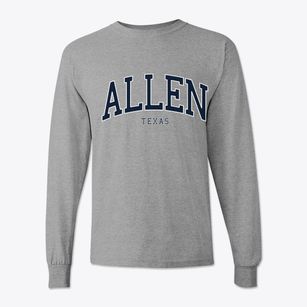 Allen Texas Traditional Classic Long Sleeve T-Shirt