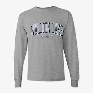 Walloon Lake Michigan Traditional Classic Long Sleeve T-Shirt