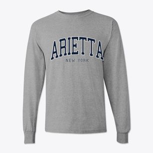 Arietta New York Traditional Classic Long Sleeve T-Shirt