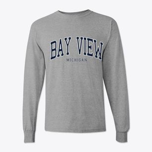 Bay View Michigan Traditional Classic Long Sleeve T-Shirt