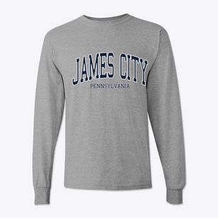 James City Pennsylvania Traditional Classic Long Sleeve T-Shirt