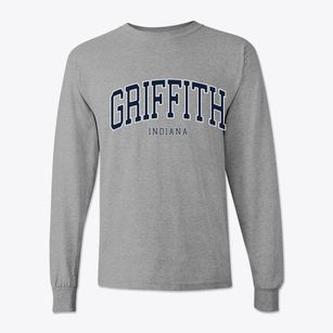 Griffith Indiana Traditional Classic Long Sleeve T-Shirt