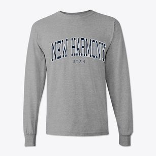 New Harmony Utah Traditional Classic Long Sleeve T-Shirt