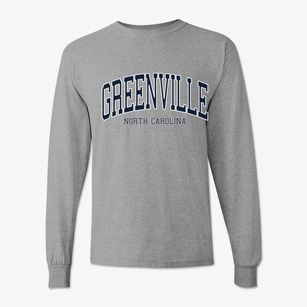 Greenville North Carolina Traditional Classic Long Sleeve T-Shirt