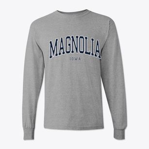 Magnolia Iowa Traditional Classic Long Sleeve T-Shirt