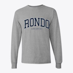 Rondo Arkansas Traditional Classic Long Sleeve T-Shirt