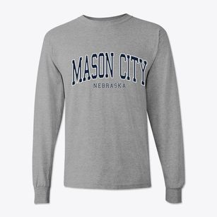 Mason City Nebraska Traditional Classic Long Sleeve T-Shirt