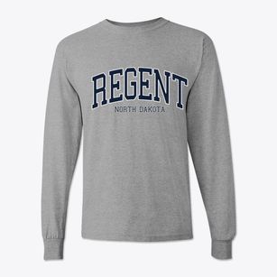 Regent North Dakota Traditional Classic Long Sleeve T-Shirt