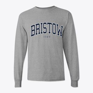 Bristow Iowa Traditional Classic Long Sleeve T-Shirt