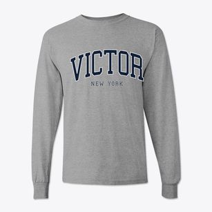 Victor New York Traditional Classic Long Sleeve T-Shirt