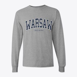 Warsaw Indiana Traditional Classic Long Sleeve T-Shirt