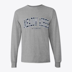 Meadow Acres Wyoming Traditional Classic Long Sleeve T-Shirt