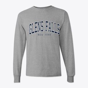 Glens Falls New York Traditional Classic Long Sleeve T-Shirt