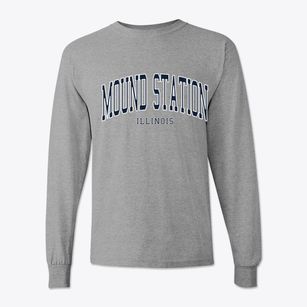 Mound Station Illinois Traditional Classic Long Sleeve T-Shirt