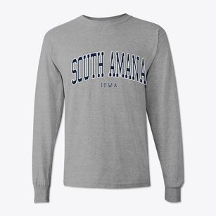 South Amana Iowa Traditional Classic Long Sleeve T-Shirt