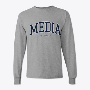Media Illinois Traditional Classic Long Sleeve T-Shirt