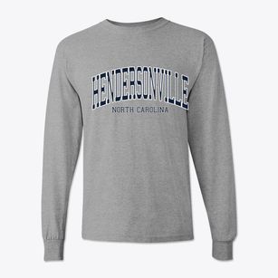 Hendersonville North Carolina Traditional Classic Long Sleeve T-Shirt