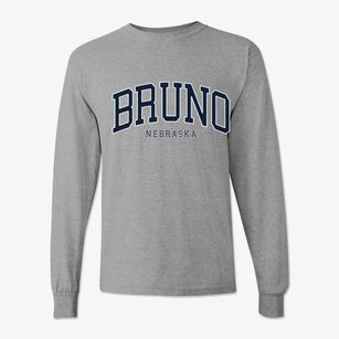 Bruno Nebraska Traditional Classic Long Sleeve T-Shirt
