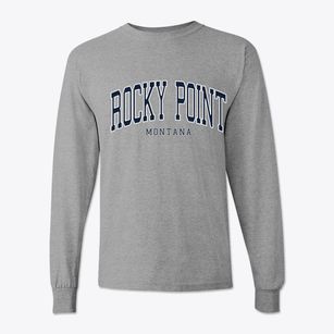 Rocky Point Montana Traditional Classic Long Sleeve T-Shirt