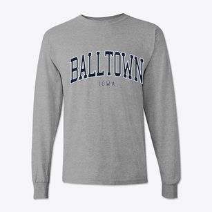 Balltown Iowa Traditional Classic Long Sleeve T-Shirt