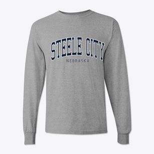 Steele City Nebraska Traditional Classic Long Sleeve T-Shirt